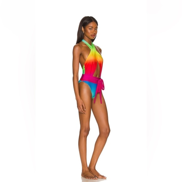 Revolve Neon One Piece swimsuit - x Revolve Alex One Piece - Picture 2 of 5